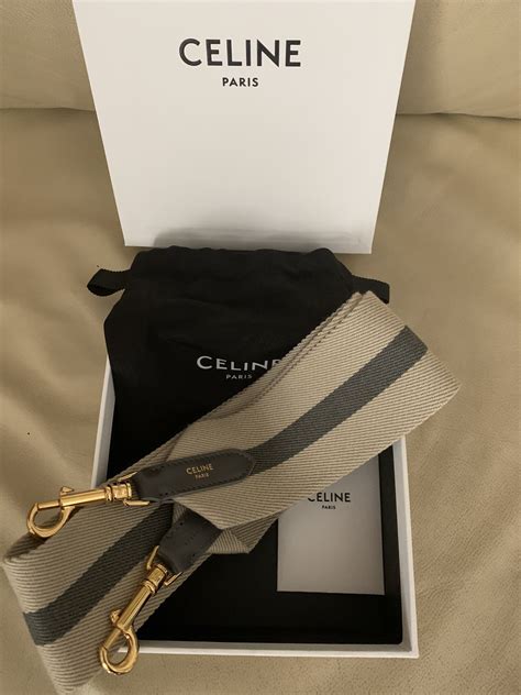 celine strap bags|authentic Celine bag accessories.